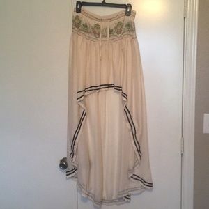 Vintage High/Low Skirt